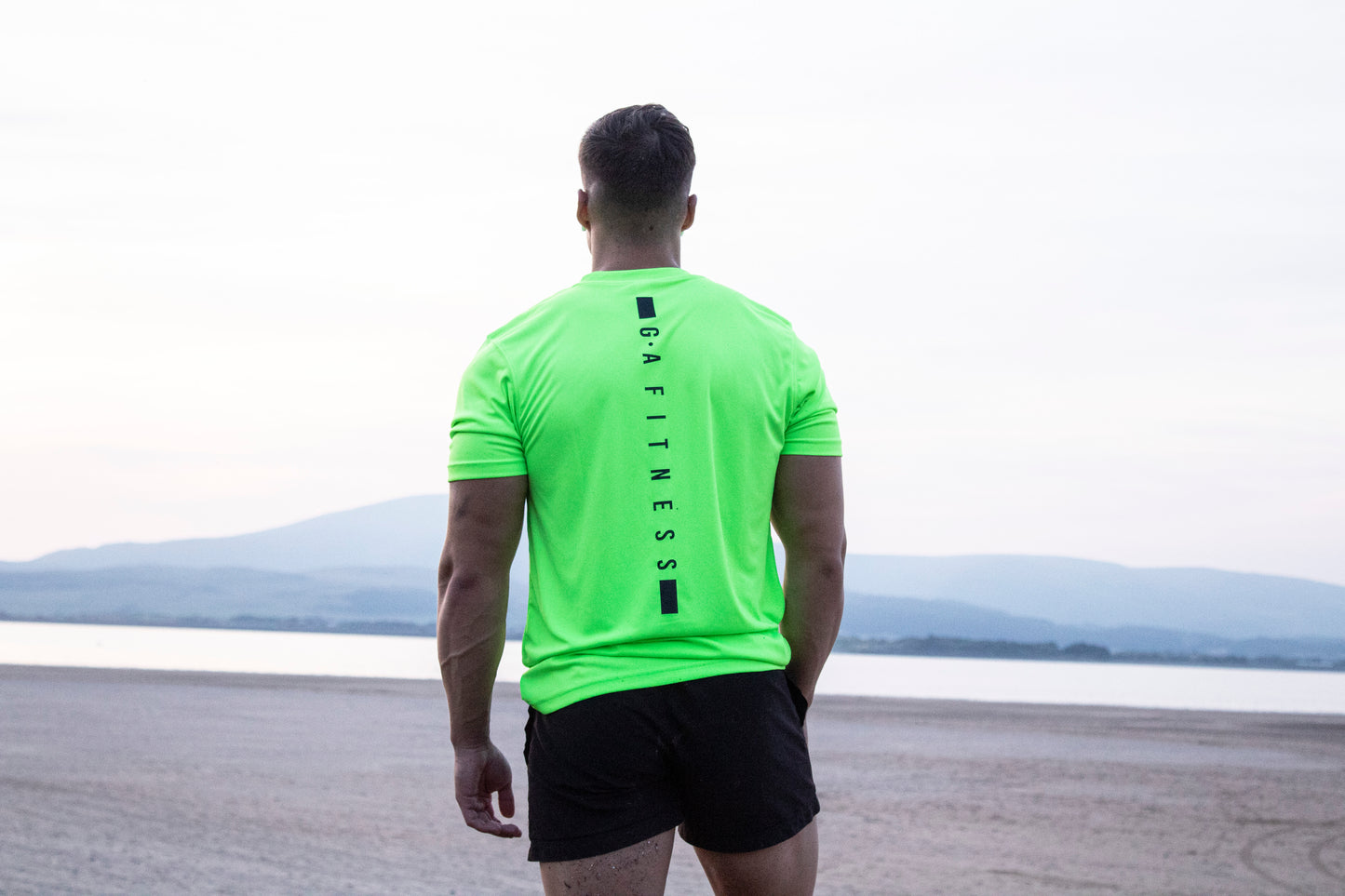 Neon green Performance top
