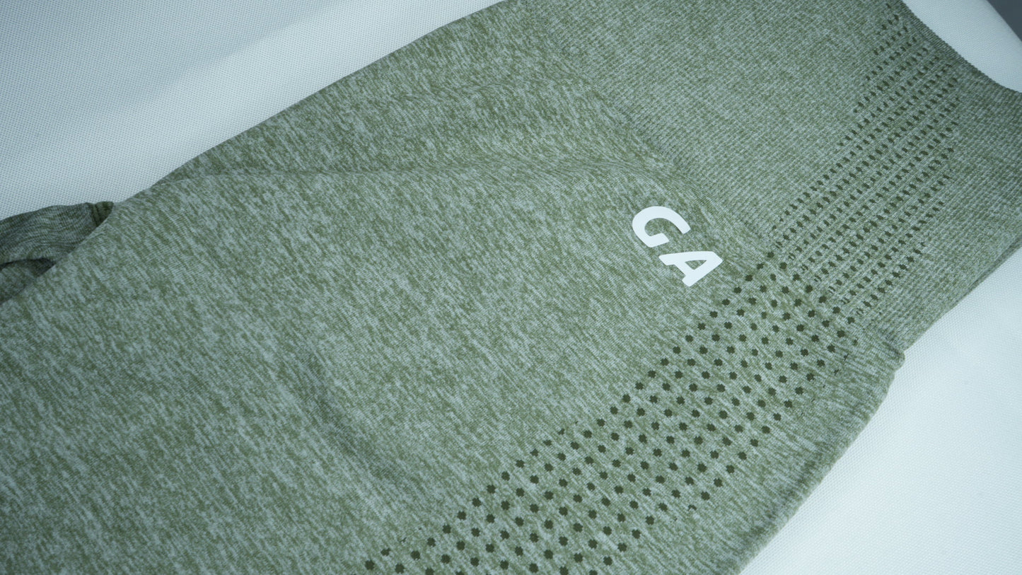 Seamless shorts - Khaki