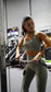 Sports bra - khaki