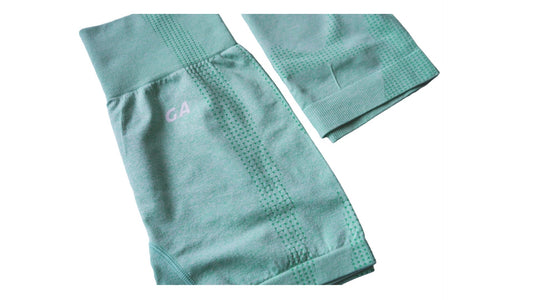 Light green seamless short