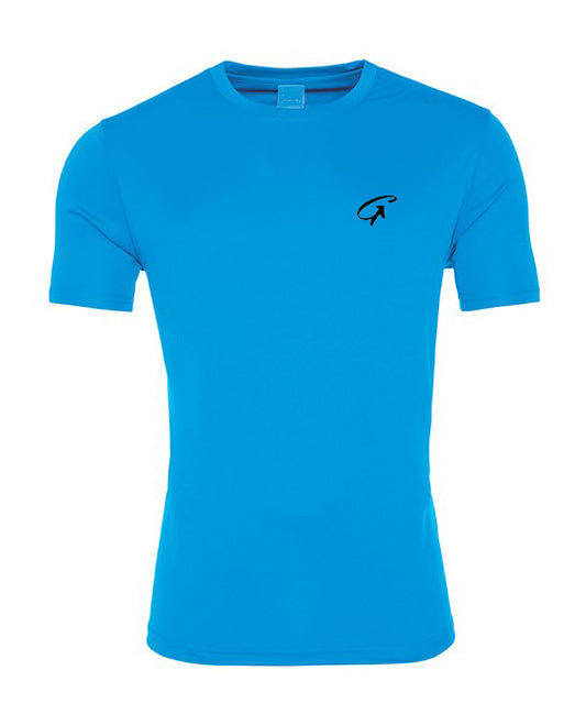 Sapphire blue performance top