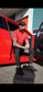 Red performance top