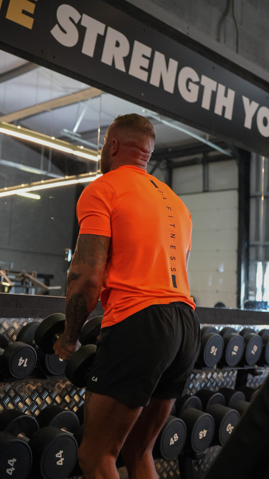 Neon Orange Performance Tee