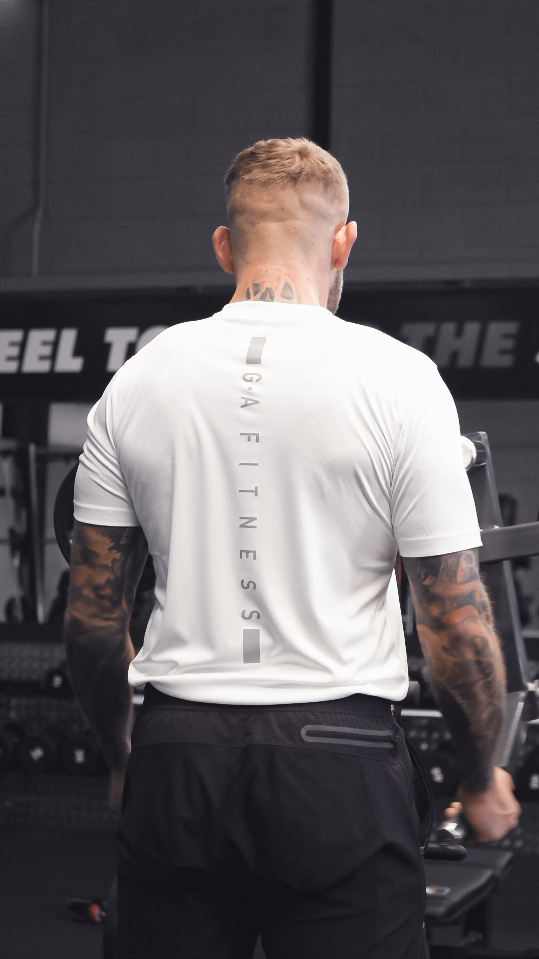 Artic White performance top back