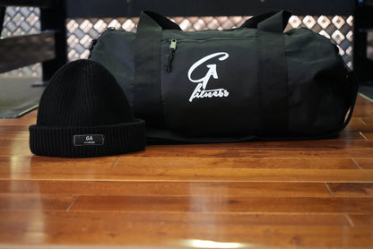 Black gym bag