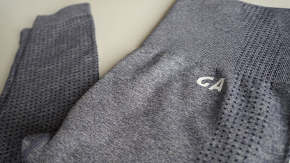 Seamless leggings - Grey / Blue
