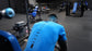 Sapphire blue performance top